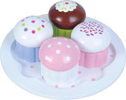 New Classic Toys - Cupcakes - 4 stuks