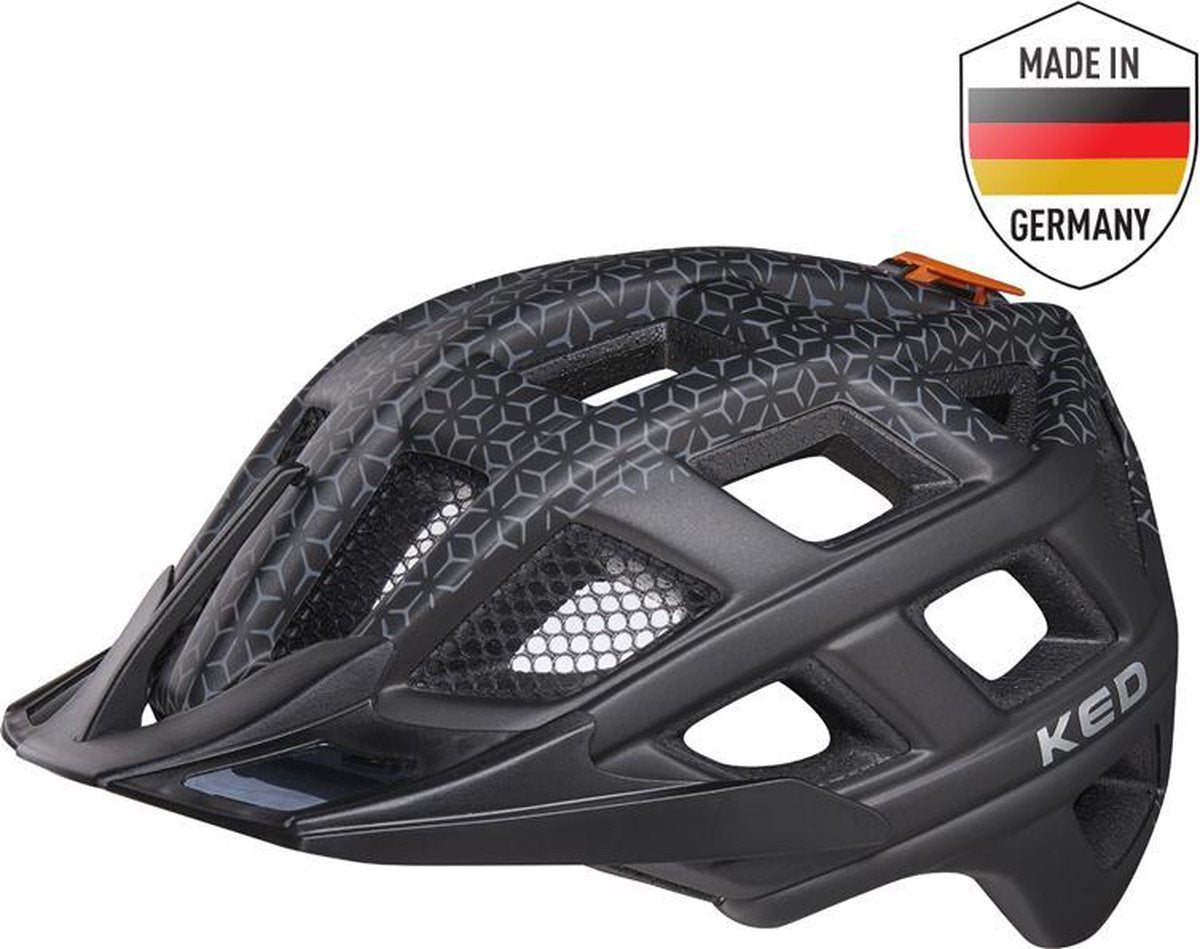Fietshelm KED Crom L (57-62cm) - mat zwart