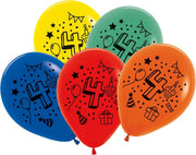 Tib Ballonnen Cijfer 4 30 Cm Latex 7 Stuks