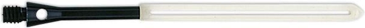 Unicorn Slikstik Shafts Aluminium Medium Zwart/wit 3 Stuks