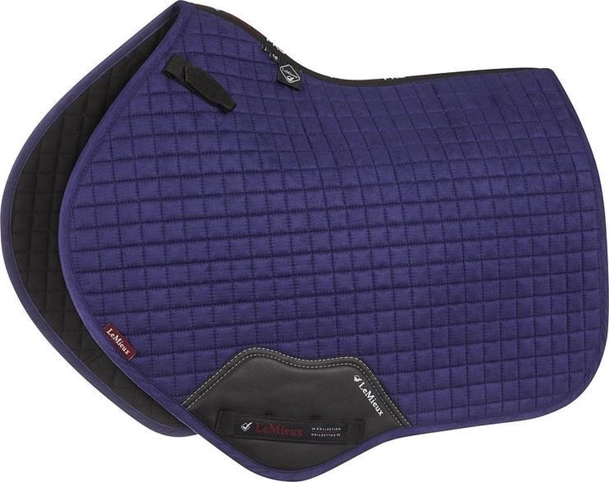 LeMieux Zadeldek Luxery Suede CC Square