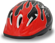 Jamara Fietshelm Junior Zwart/rood 52-55 Cm