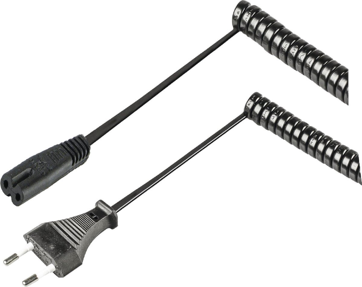Voedingskabel | Eurostekker - IEC-320-C7 | 2
