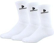 Donnay - Sportsokken - 3 Paar - Wit - Heren - maat 43-46