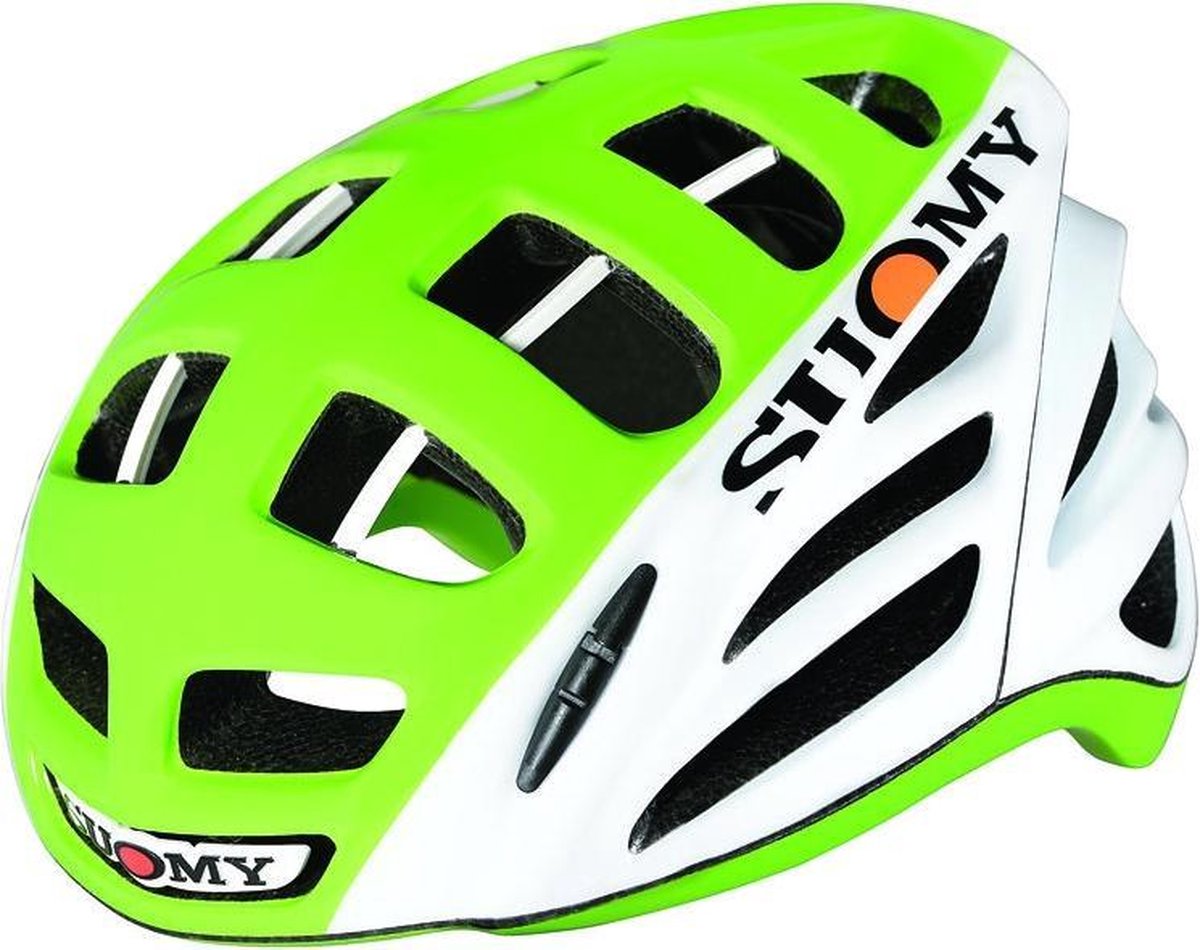 Gun Wind HV Helmet White/Lime