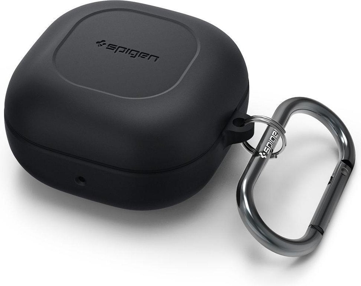 Samsung Galaxy Buds Live / Galaxy Buds Pro hoesje - Spigen Silicone Fit Case - Zwart