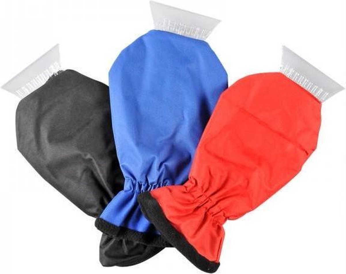 Pro+ IJskrabber met handschoen Fleece