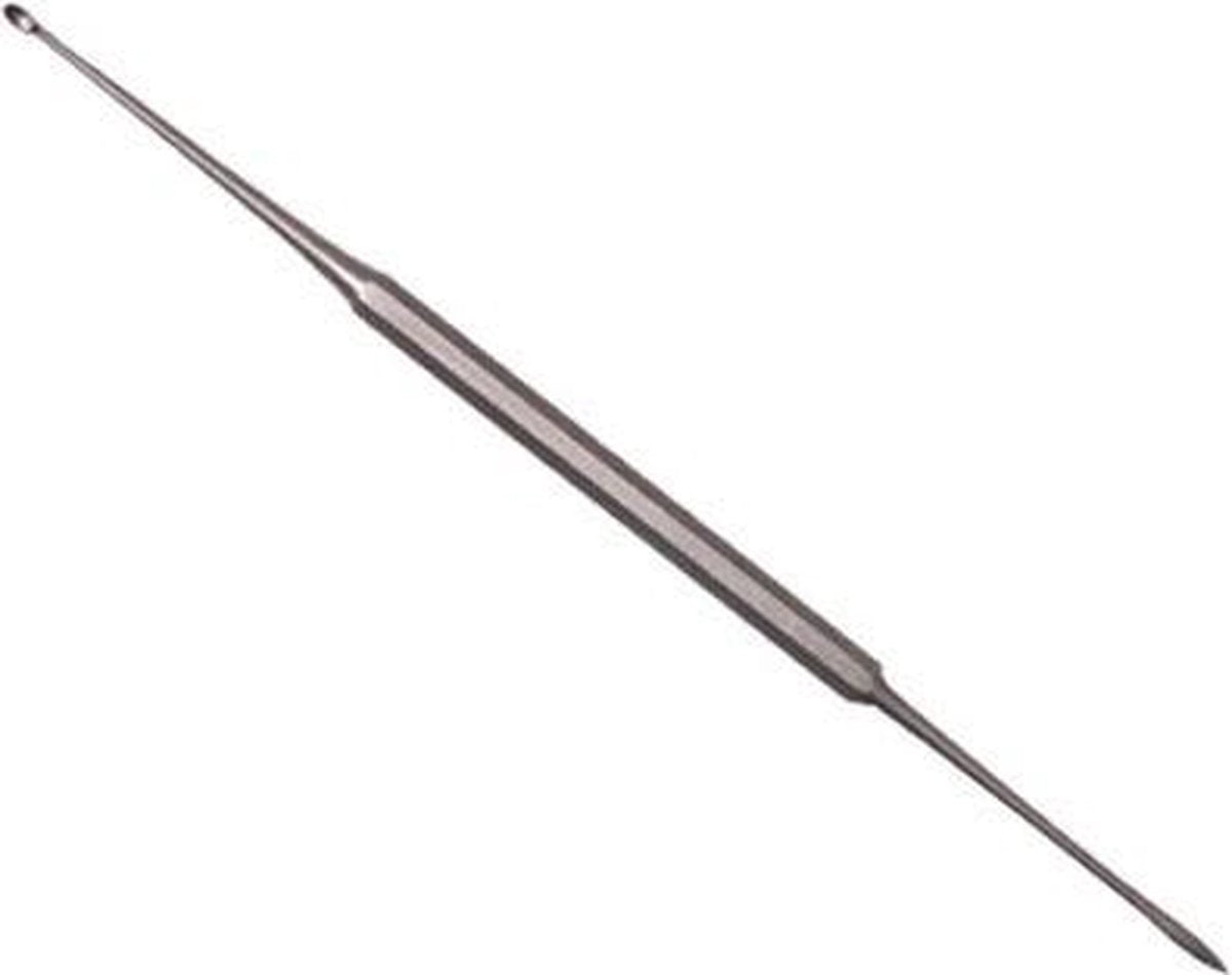 Erlinda - Manicure - Dubbelinstrument - roestvrij - roestvrij chirurgstalen instrument