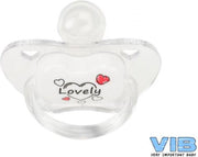 VIB Fopspeen Transparant 'Lovely'