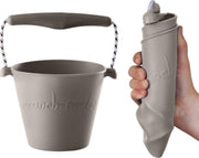 Scrunch: EMMER warm grijs diam.15cm