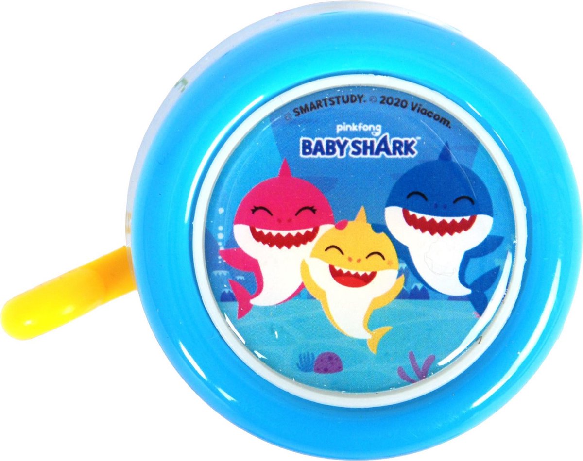 Baby Shark Fietsbel - Kinderen - Blauw