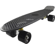 Verfez  - Zwart – 22 inch (56CM) | skateboard | Longboard | Cruiser Skate Board | Board voor Meisjes en Jongens | Skate