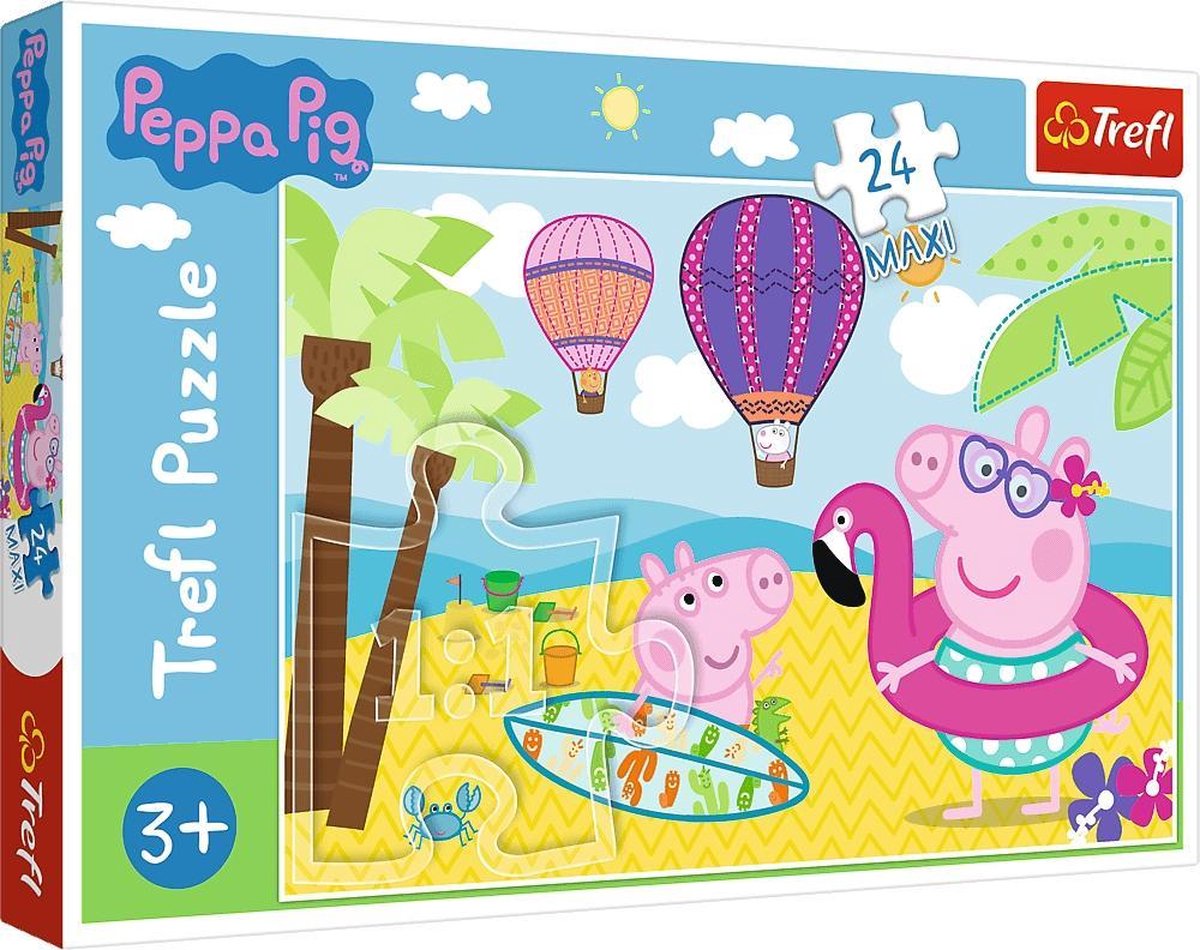 Trefl Puzzel Peppa Pig : 24 stukjes