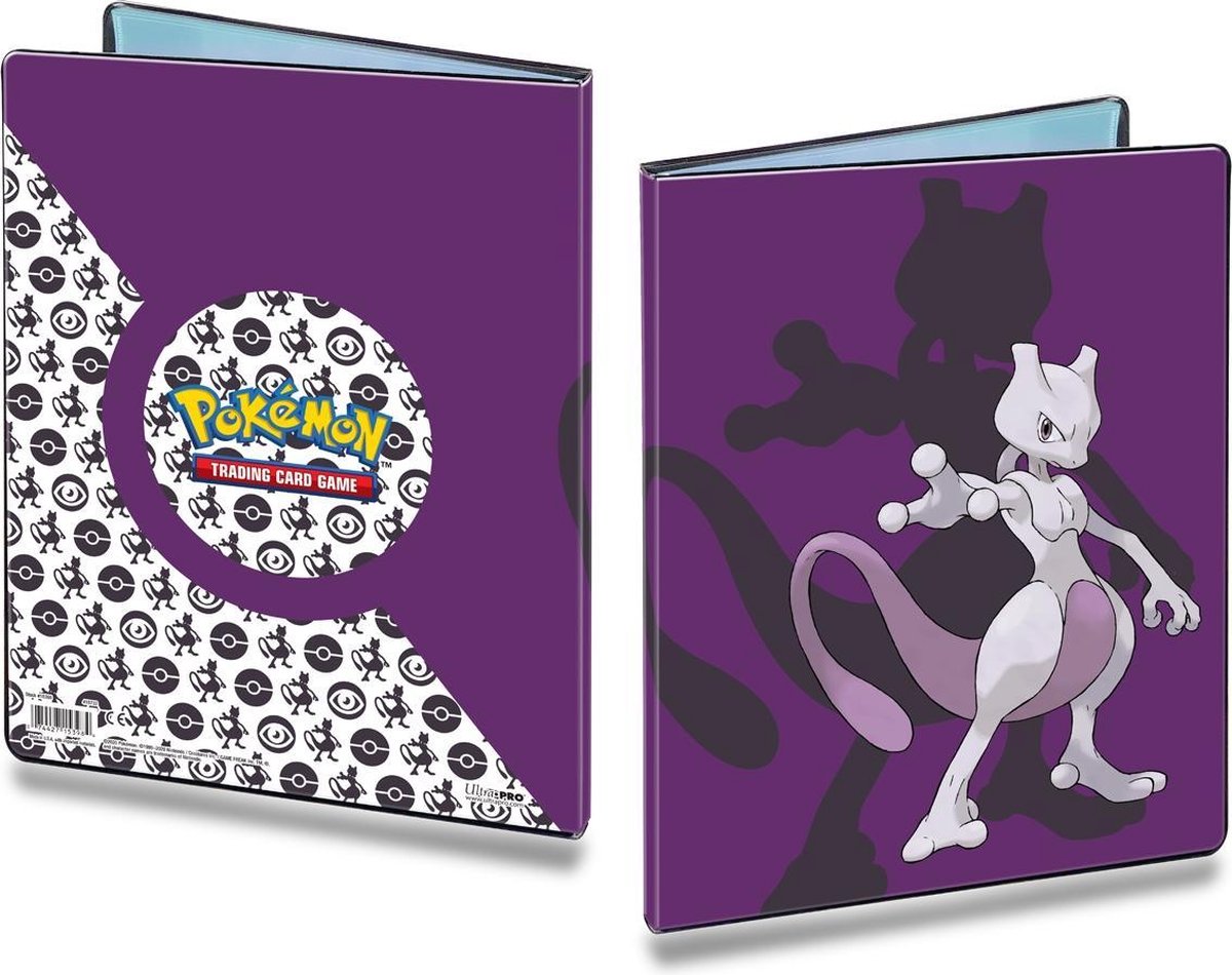 Pokémon Mewtwo  9-Pocket Portfolio  Verzamelmap - Pokémon Kaarten