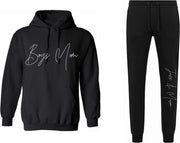 Dames joggingpak boys mom met kindernamen-Maat Xl