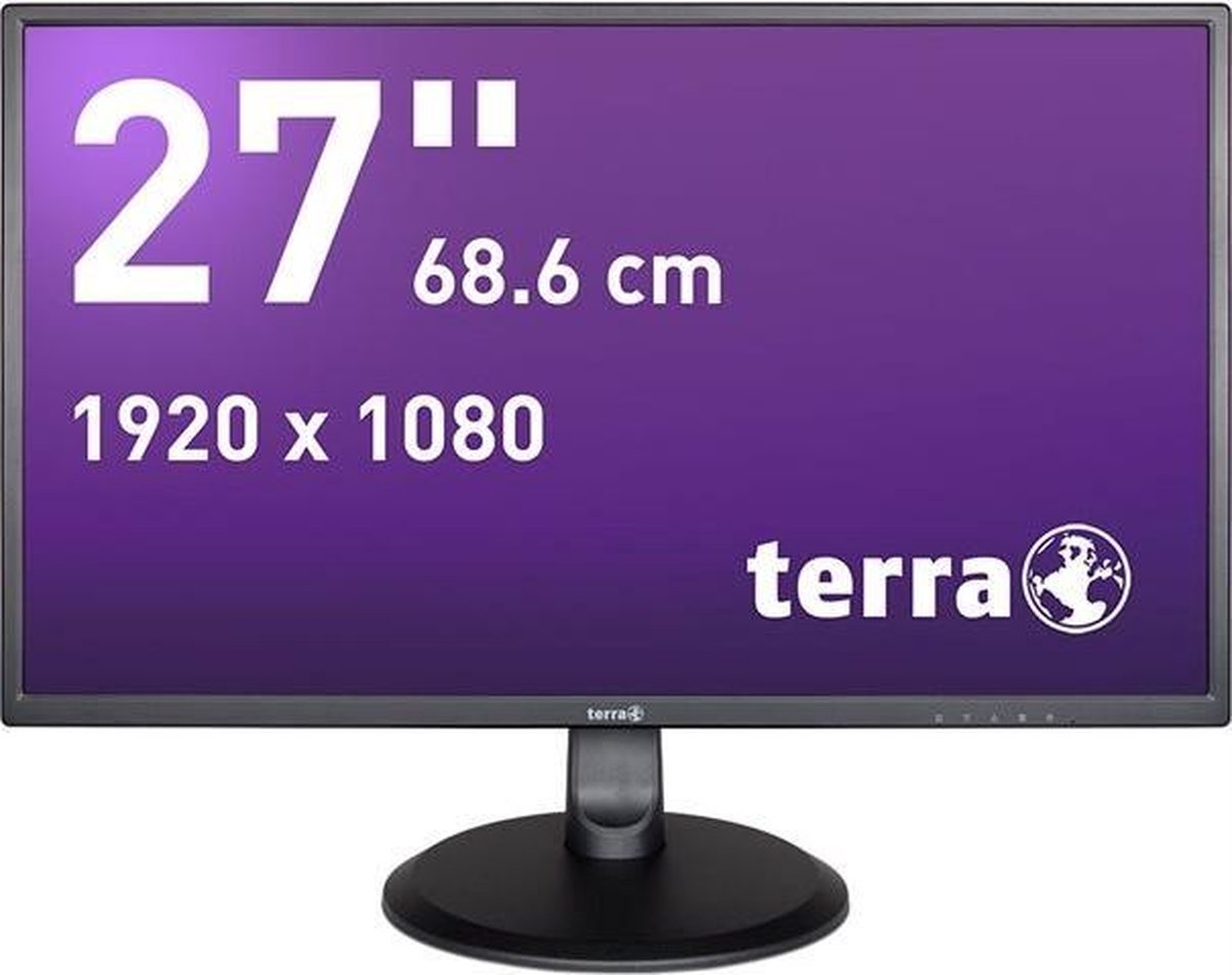 Terra LED 2747W LED-monitor 68.6 cm (27 inch) Energielabel E (A - G) 1920 x 1080 Pixel Full HD 5 ms DVI