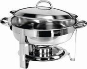 Chafing Dish professioneel model CARLA - rvs - 2 jaar garantie - 4 liter inhoud