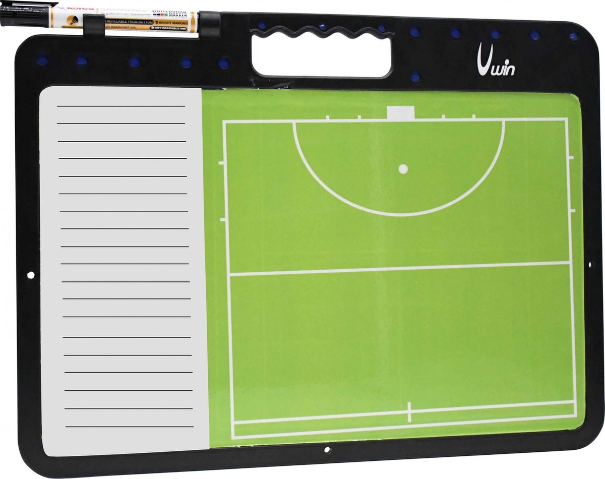 Uwin Coachboard Hockey 42 X 32 Cm Groen/zwart