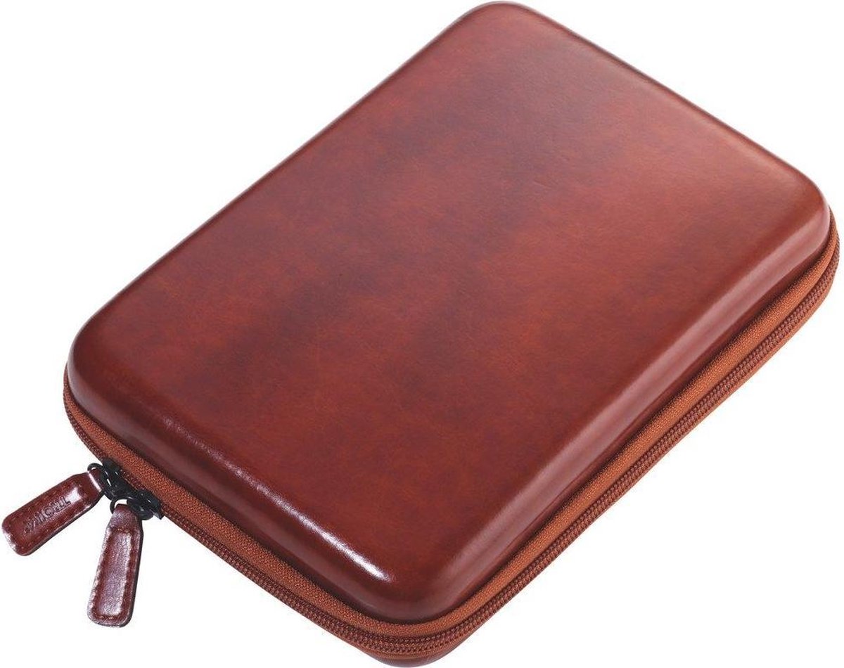 Troika - Travel case - organizer / etui met ritssluiting - bruin
