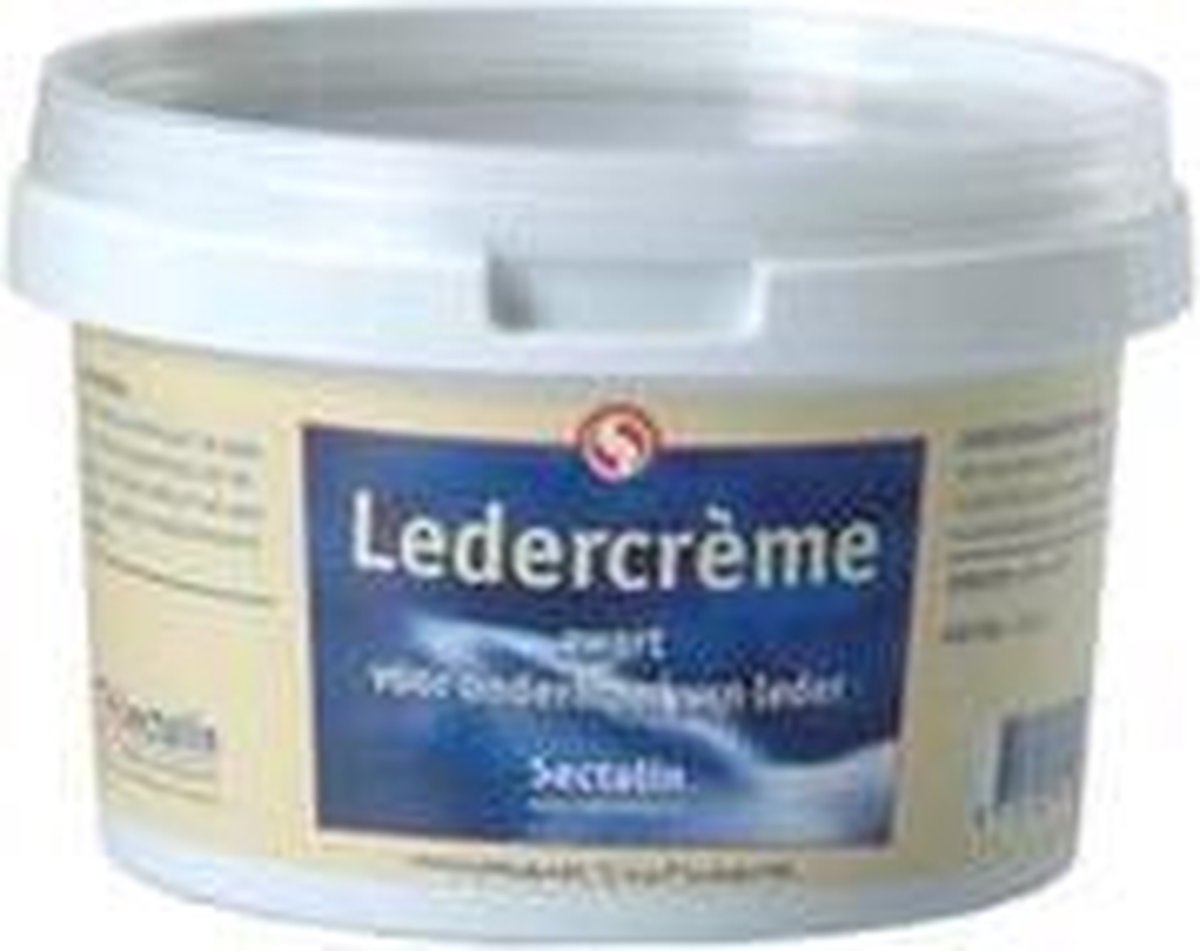 Sectolin Ledercrème - Zwart - 1 L