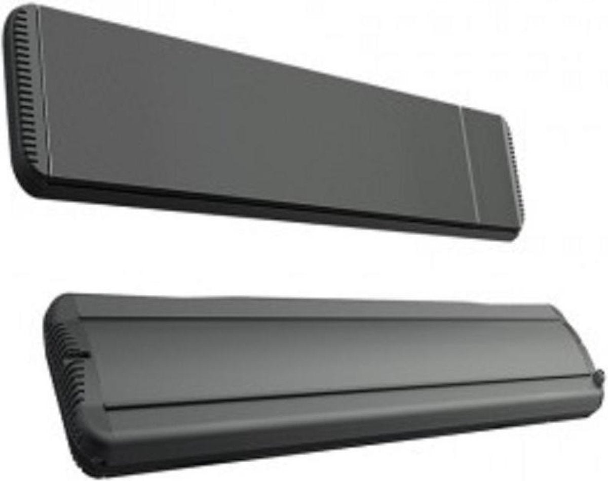 Mo-El Heatstrip 1500 Watt Hot-Top met dimmer  Zwart