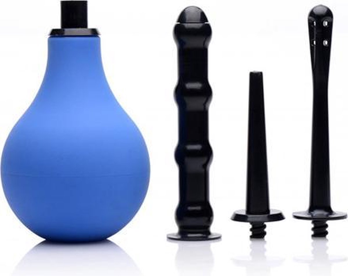 Bundle - CleanStream - Premium One-way Valve Intieme Douche Set met glijmiddel