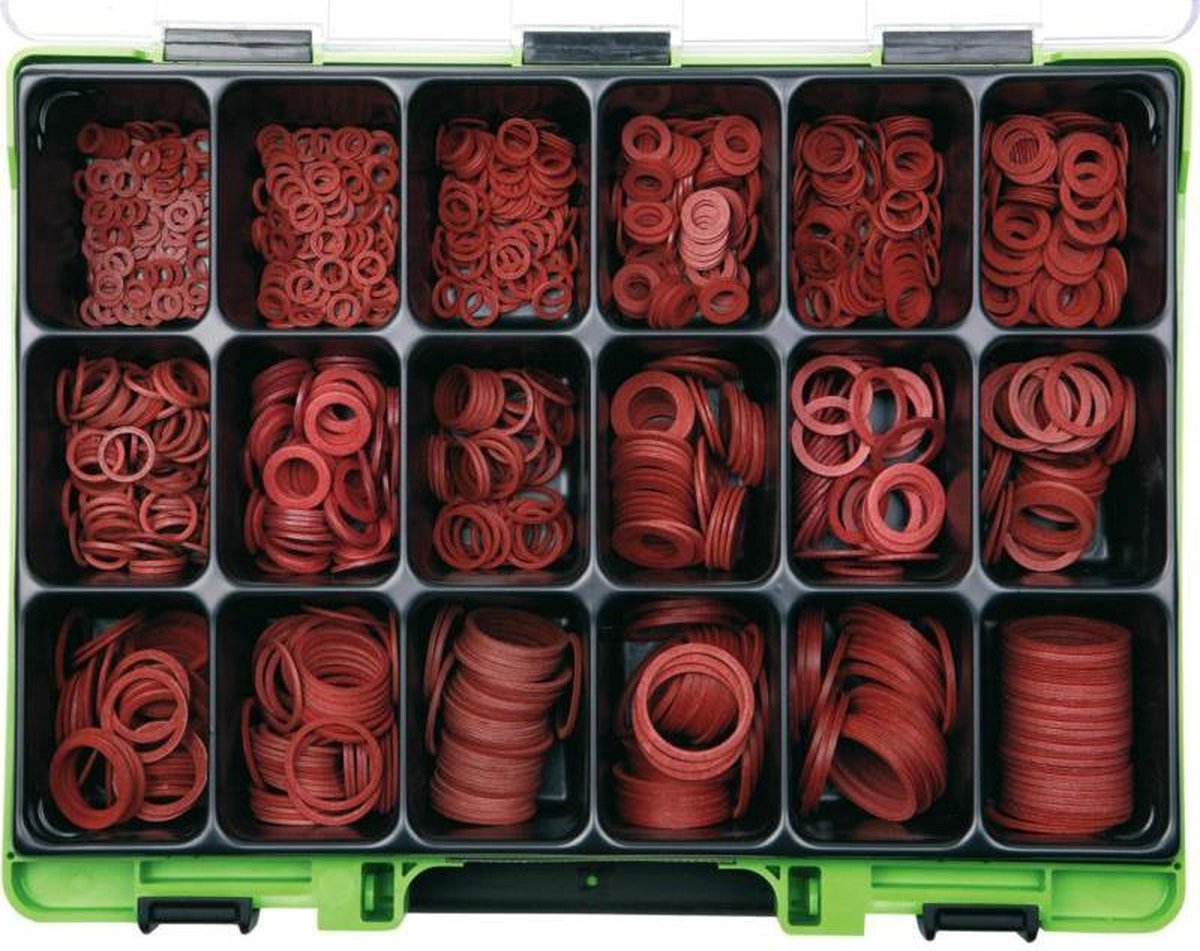 Reca Viso Assortimentskoffer fiber O-ringen 5-30 mm DIN 7603A fiber