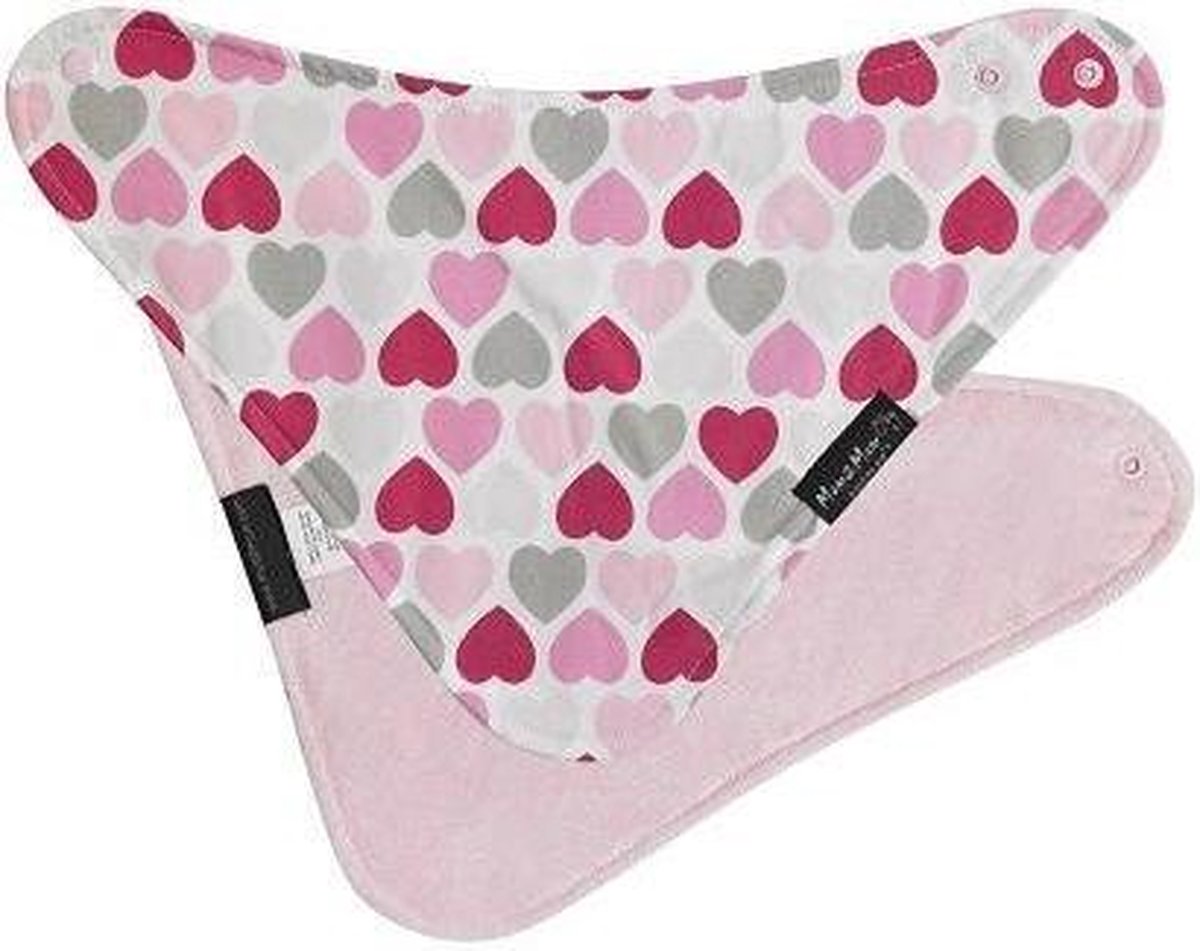 Mum2Mum - Fashion Bandana Wonderslab Katoen - Hartjes