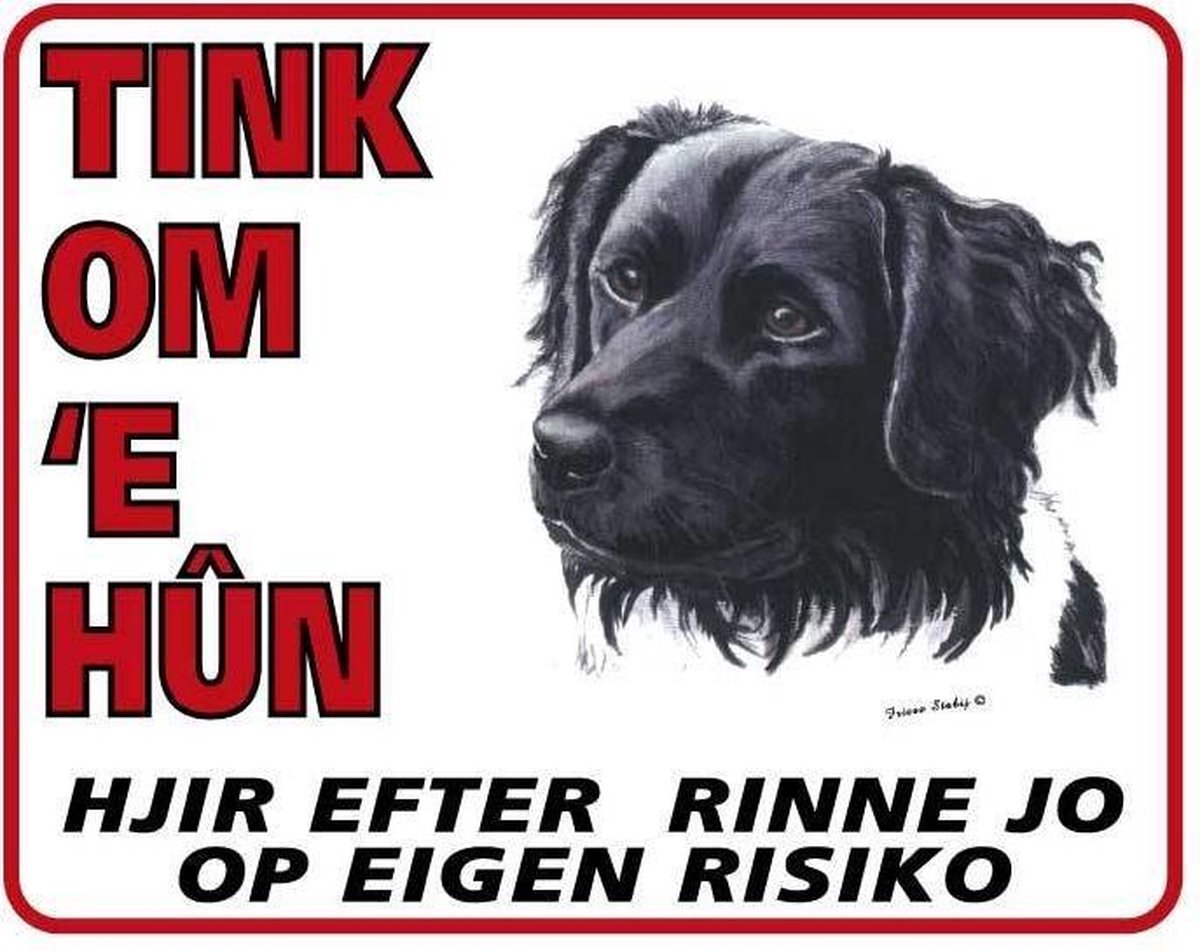 Friese Stabij Waakbord - Tink om u Hun