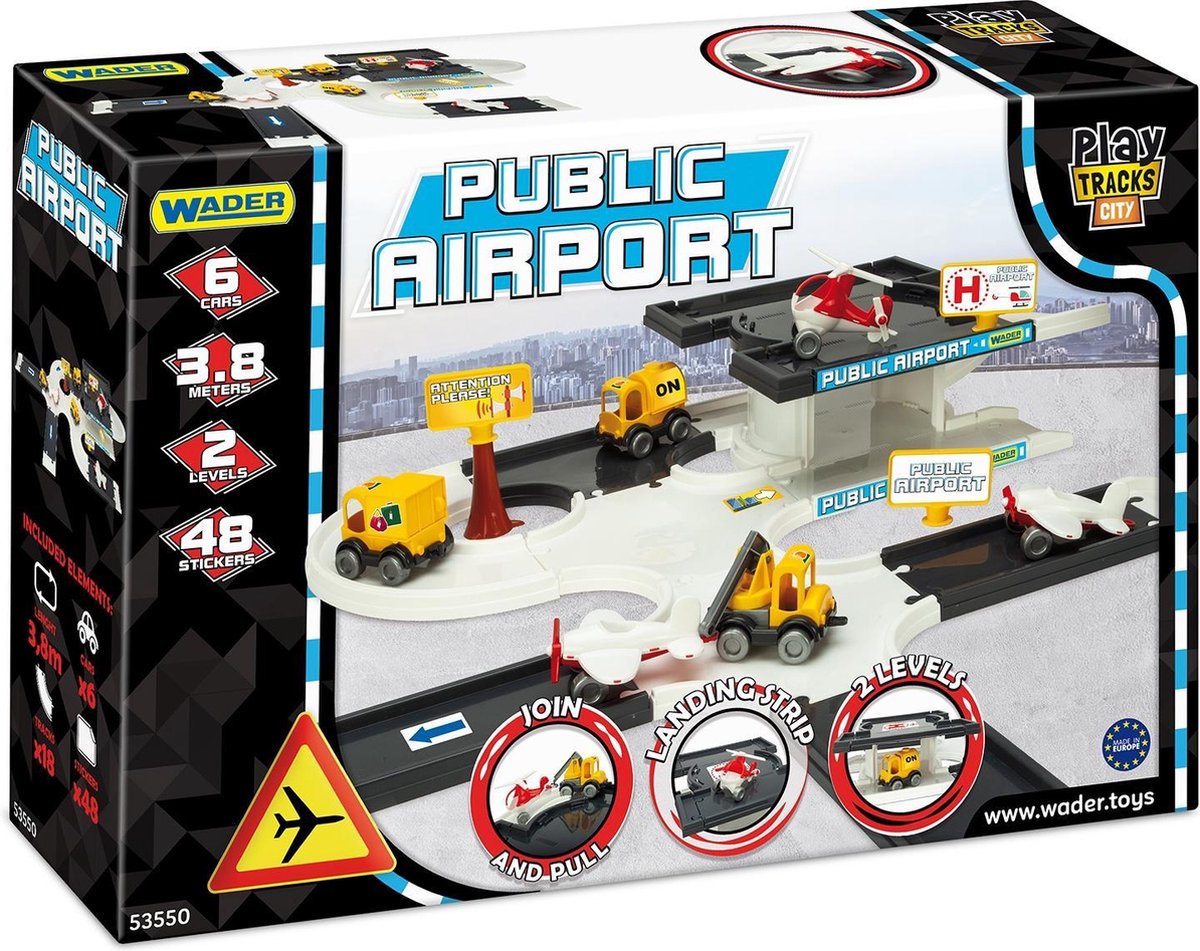 Wader 53550 Speel nummers City Public Airport