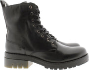 Creator IB20194 veter boots zwart