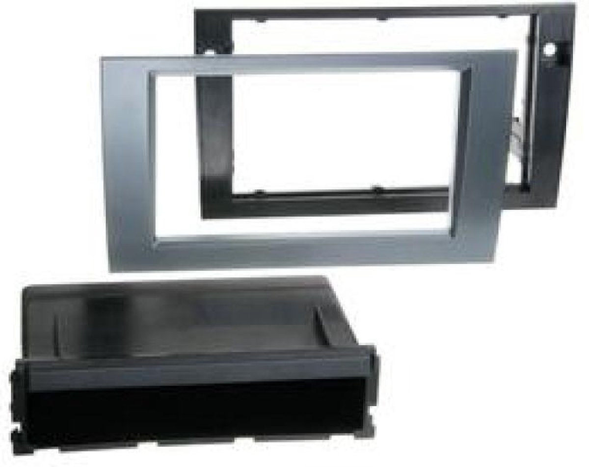 2-DIN Paneel Audi A4 -Seat Exeo Kleur: Zwart