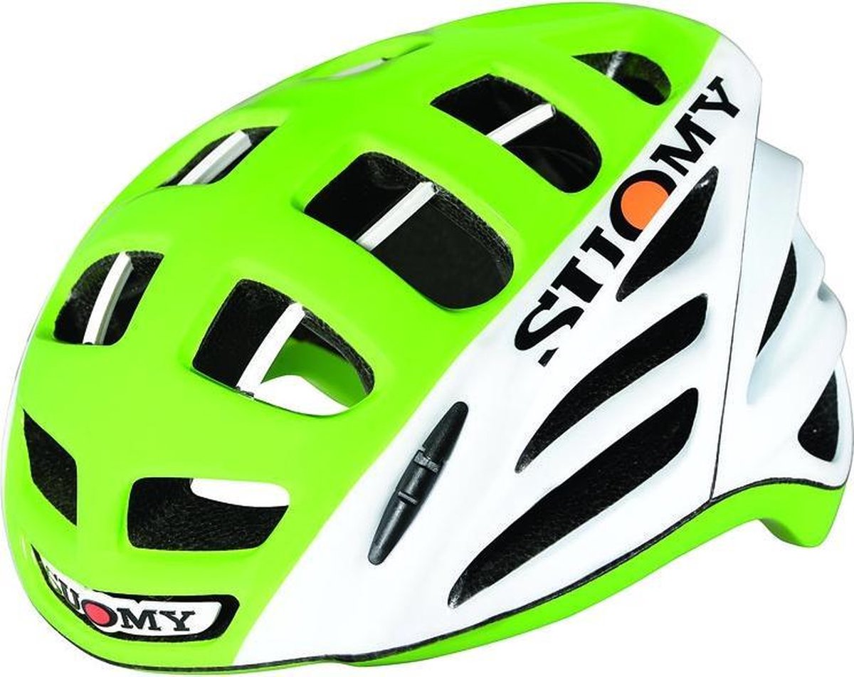 Gun Wind HV Helmet White/Lime