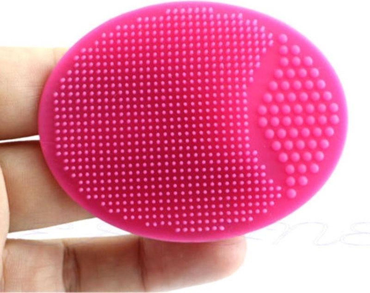 2 St. Siliconen - Gezichtsreinigerborstel - Facecleanser - Beautypad - Huidverzorgingsbrush - Gezichtsborstel