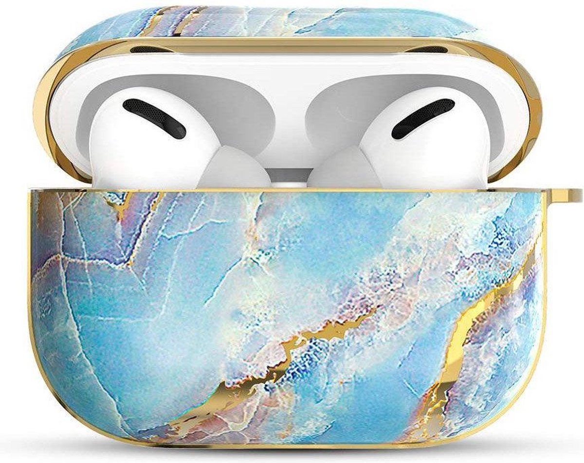 Kingxbar Jade Case Protector voor AirPods Pro blauw