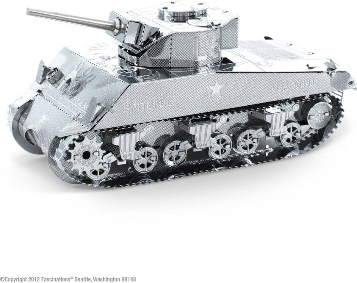 Metal Earth Sherman Tank