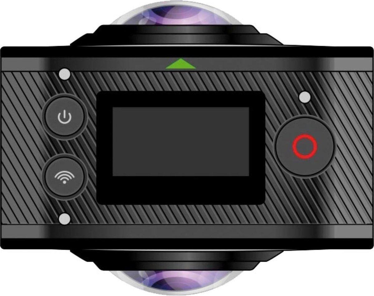 GoXtreme Wifi FullDome 360° Double Panorama