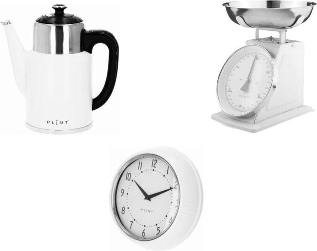 PLINT - by Bluetoolz® - Retro 3 cadeauset - Waterkoker