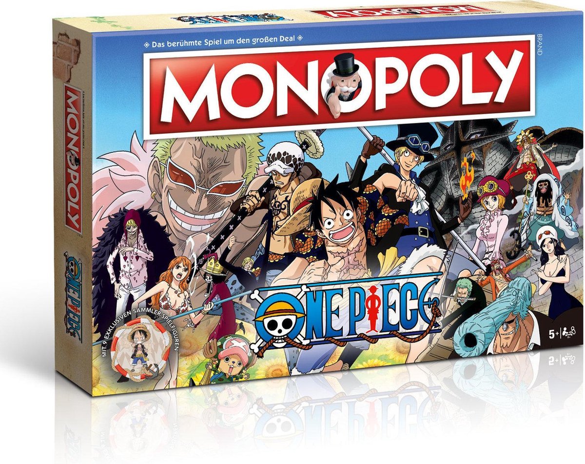 Monopoly One Piece - Engelstalig Bordspel