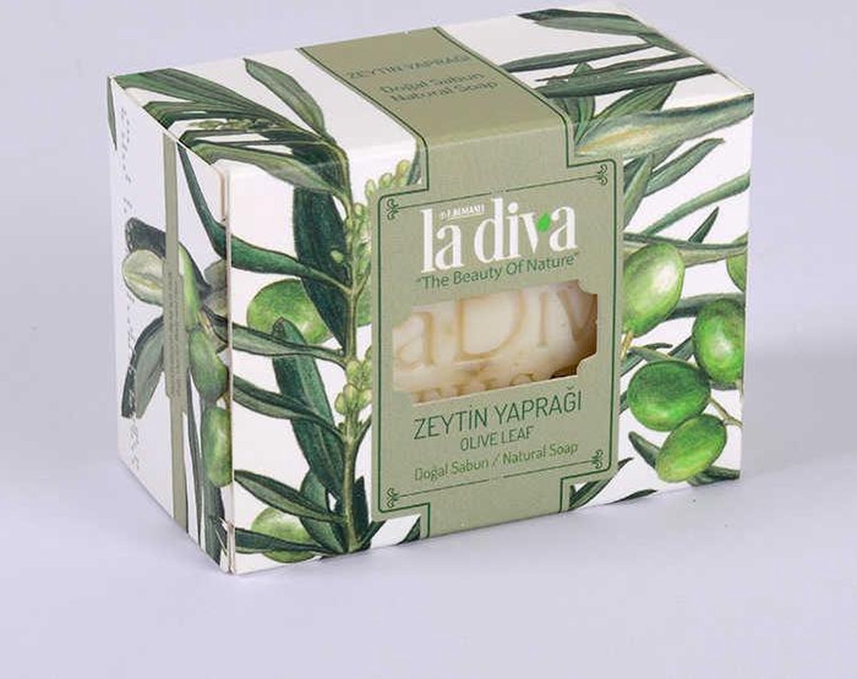 Olijfbladen zeep 155g