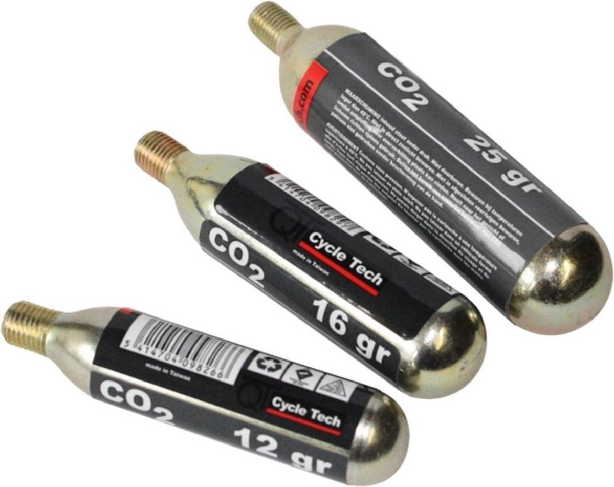 Itek Pomp CO2 Cartridge 12g met draad