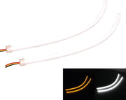 2 STKS MZ 4.5 W 270LM 6500 K 597-577nm Wit + Geel Wired LED Tube Dagrijverlichting DRL-stuurlamp