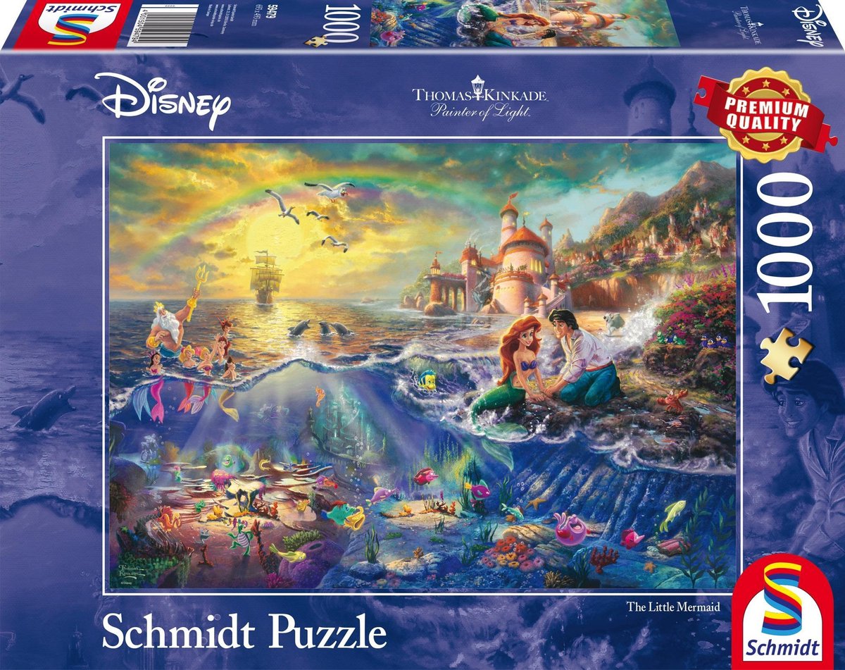 The Little Mermaid - Puzzel (1000)