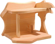 Houten kerststal (Ostheimer)