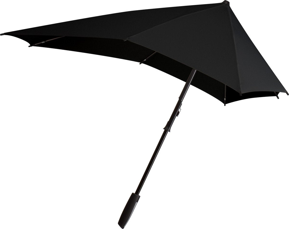Senz° Smart - Stormparaplu - Ø 88 cm - Black Out zwart