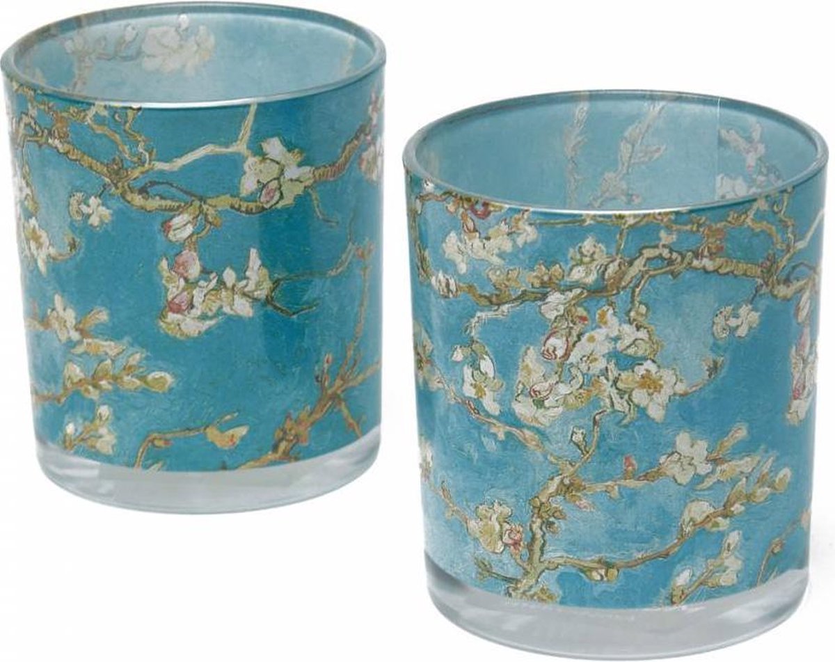 Set 2 Glazen Amandelbloesem Van Gogh Museum - Souvenir