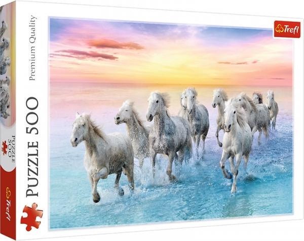 Witte paarden