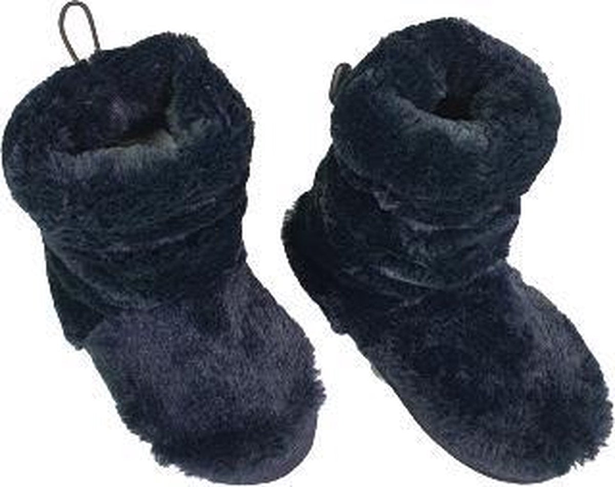Pantoffels hoog model - Zwart - Maat 28