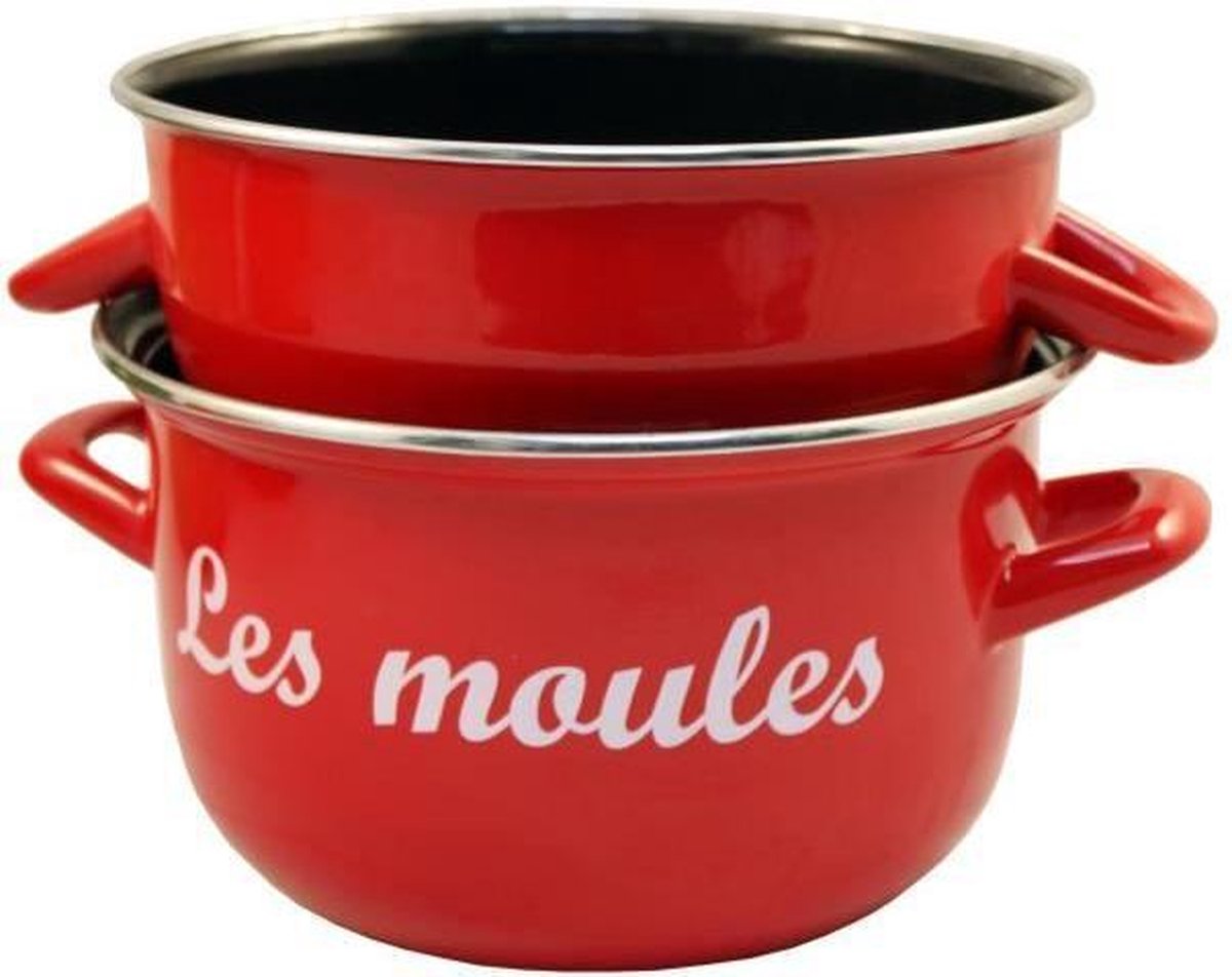 BAUMALU Mosselpot - 24 cm - Rode markering