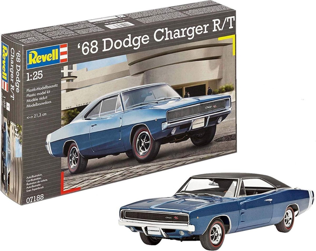 Revell 1968 Dodge Charger R/T - 07188 - Modelbouw